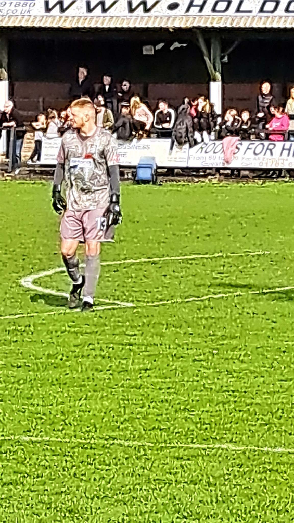 Jack Sandel Stafford Rangers Reactions Goalkeeper Coaching